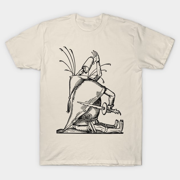 Grotesque #68 The Drolatic Dreams of Pantagruel (1565) T-Shirt by n23tees